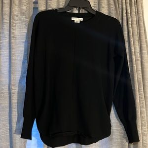 Max Studio black lightweight sweater